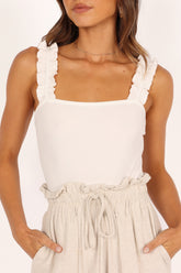 Heidi Bodysuit - White